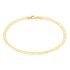 PANZER 9 Unisex Armkette Gold 375 (9 Karat) B 3,3 mm