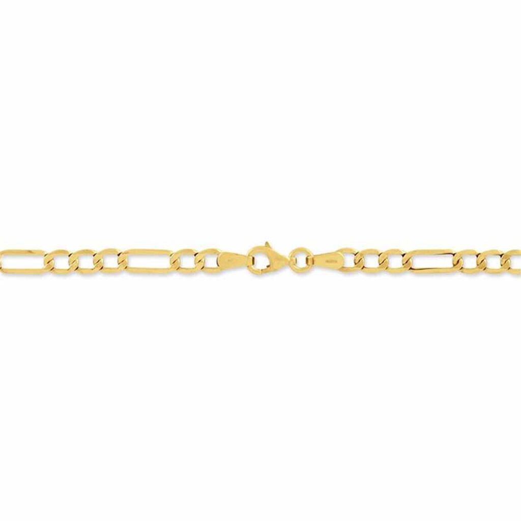 Herren Figarokette Gold 375  - Halsketten Herren | OROVIVO