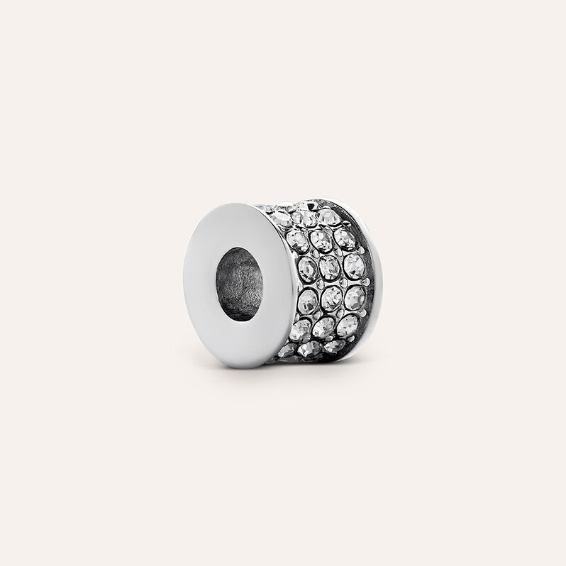 Bead Essential Code Acciaio Cristallo - Spannringe Herren | OROVIVO