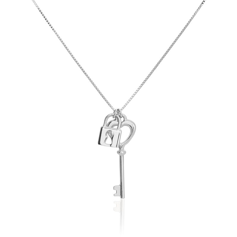 Collier Perleen Argent Blanc - Spannringe Damen | OROVIVO