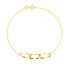 Ovalo Damen Armband Gold 585 (14 Karat)