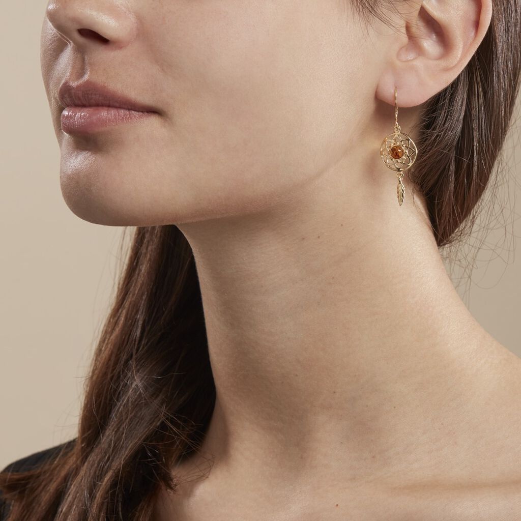 Ohrringe Silber Gold Lona - Spannringe Damen | OROVIVO