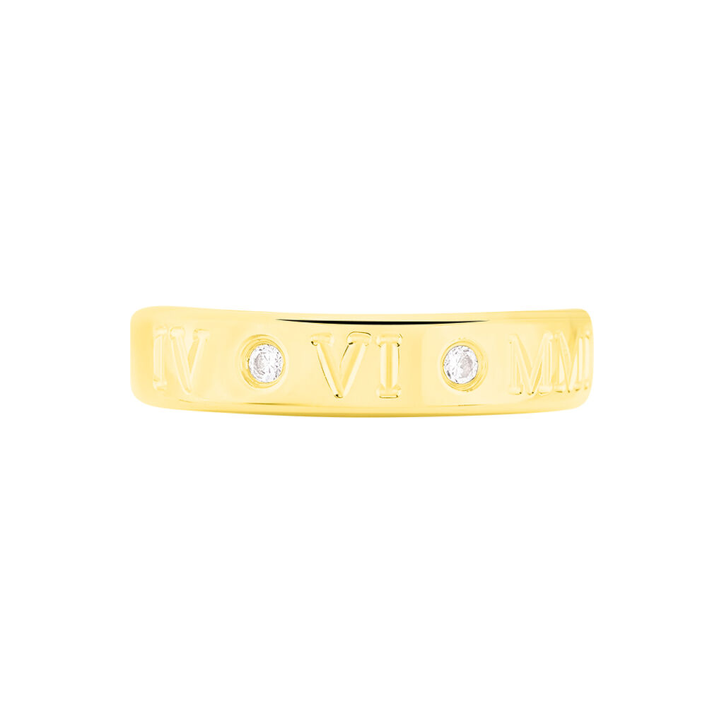 Alliance Defne Or Jaune Diamant - Spannringe Familie | OROVIVO