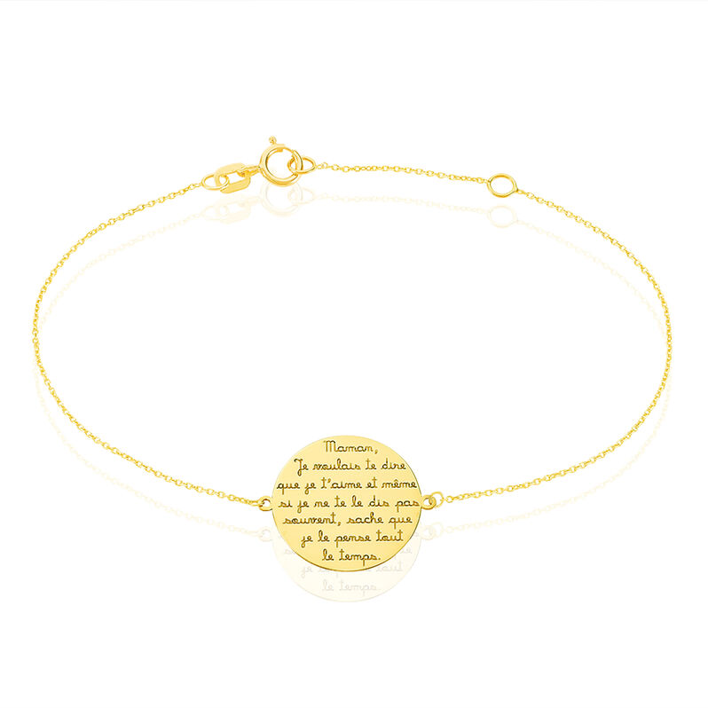 Bracelet Olga Or Jaune Pastille - Spannringe Damen | OROVIVO