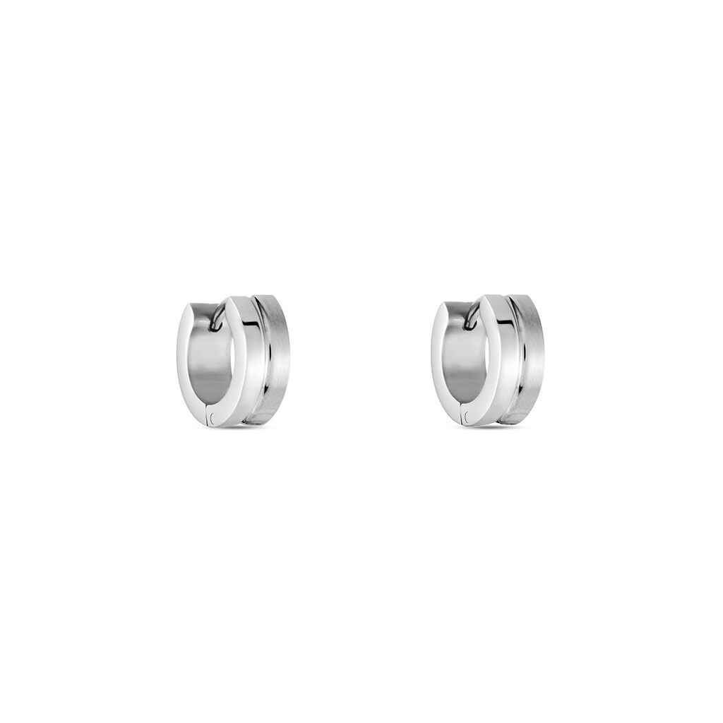 Unisex Creolen Edelstahl  - Creolen Unisex | OROVIVO