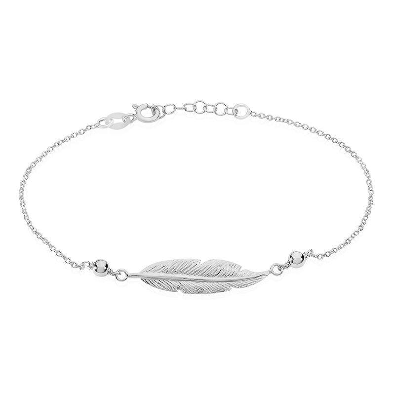 Bracelet Aliza Argent Blanc - Spannringe Damen | OROVIVO