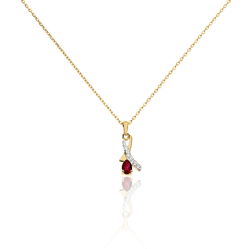 Collier Plaqué Or Et Oxydes - Spannringe Damen | OROVIVO