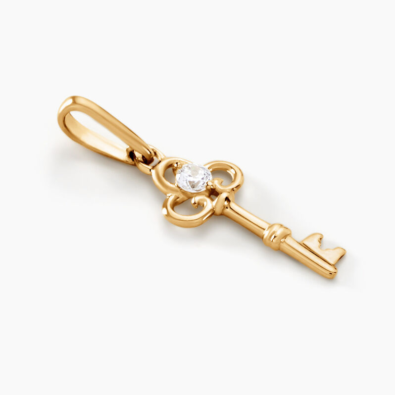 Pendentif Kees Or Jaune Oxyde De Zirconium - Spannringe Damen | OROVIVO