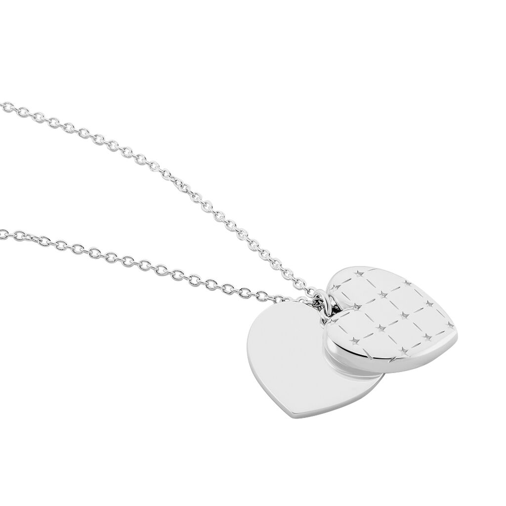 Damen Halskette Silber 925 Herz Medaillon - Halsketten Damen | OROVIVO