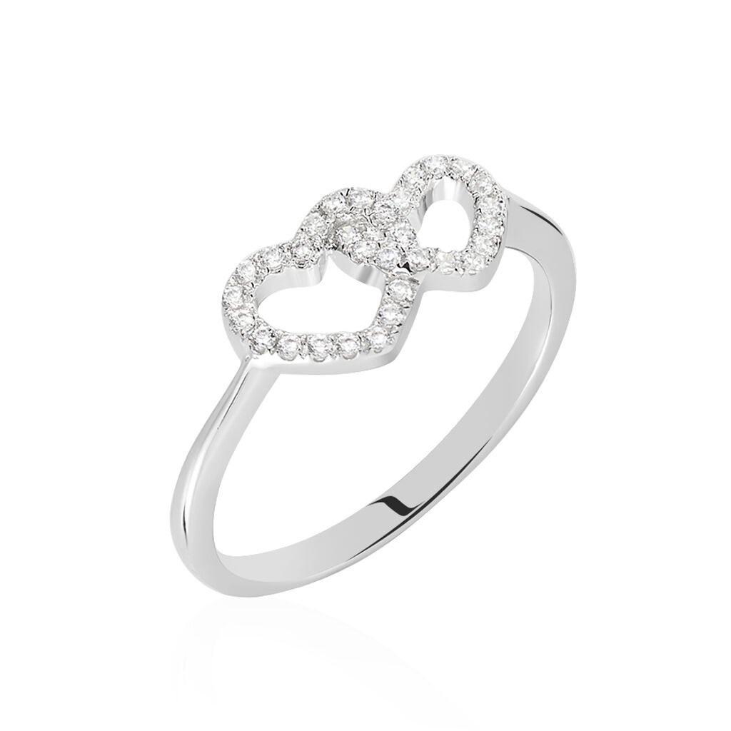 Bague Argent Et Oxyde