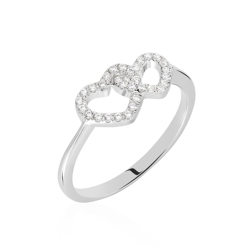 Bague Argent Et Oxyde - Verlobungsringe Damen | OROVIVO