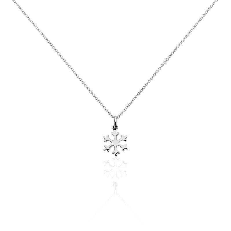 Collier Nahla Argent Flocon - Spannringe Damen | OROVIVO