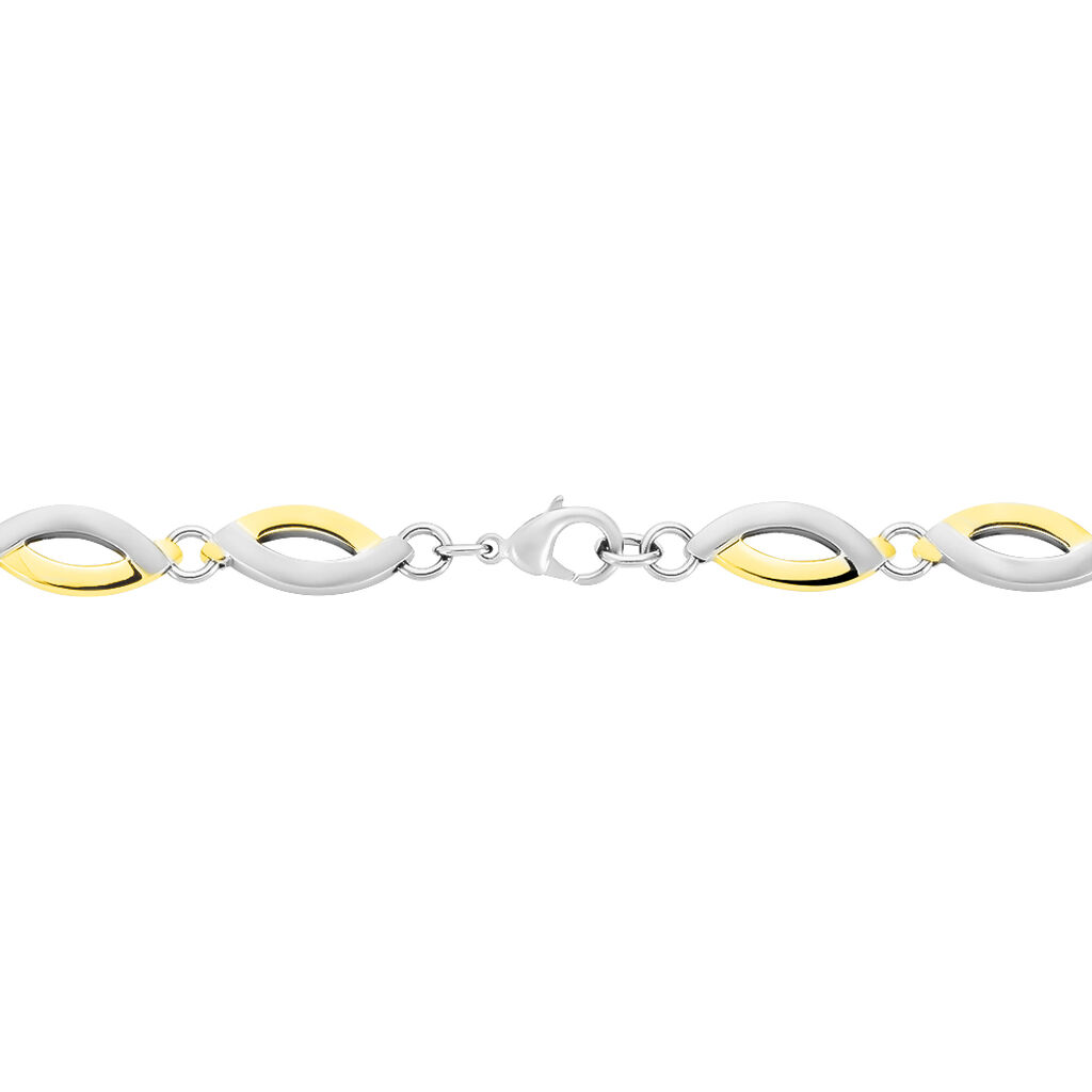 Boccia Damen Collier Titan Bicolor Vergoldet - Ketten ohne Stein Damen | OROVIVO