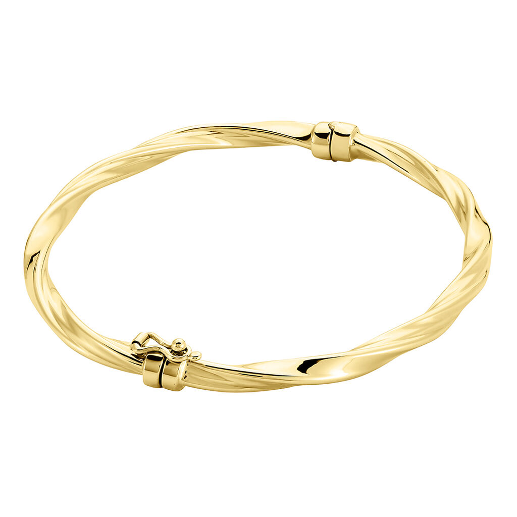 Damen Armreif / Armspange Gold 585  60,00mm  - Armreifen Damen | OROVIVO