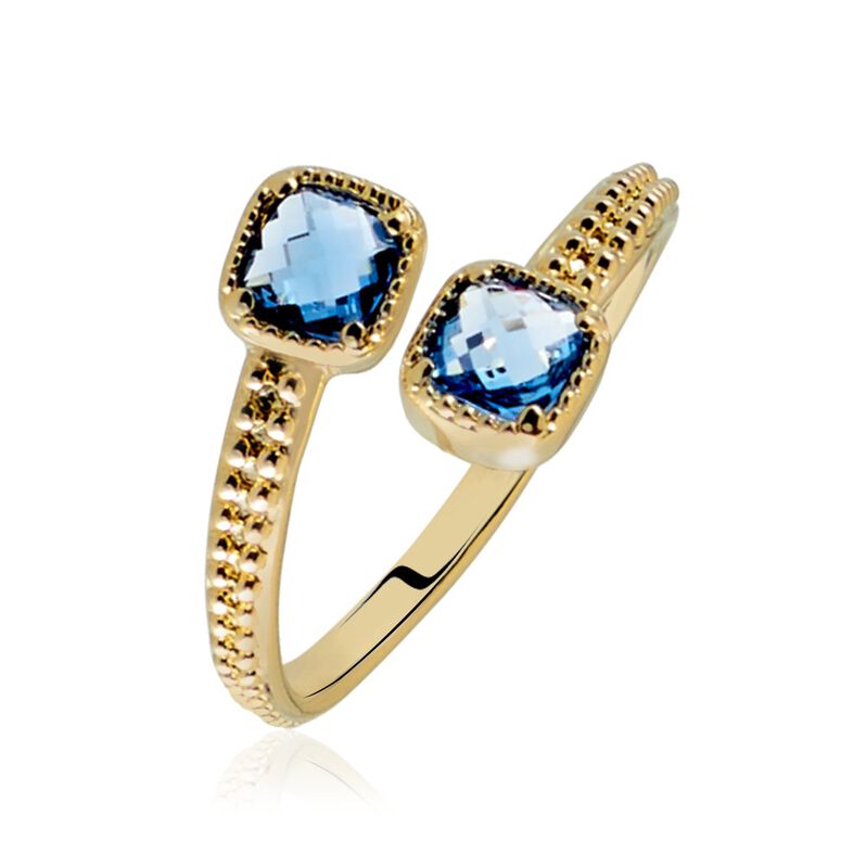 Anello Golden Dream Placcato Oro Giallo Pietra sintetica - Spannringe Damen | OROVIVO