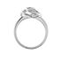 KNITY Damen Ring Silber Silber 925 Knoten