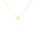 HERZ FALA Damen Collier Gold 375 (9 Karat) Diamant Weiß Herz