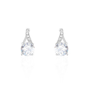 Damen Ohrstecker Silber 925 Zirkonia - Ohrstecker Damen | OROVIVO