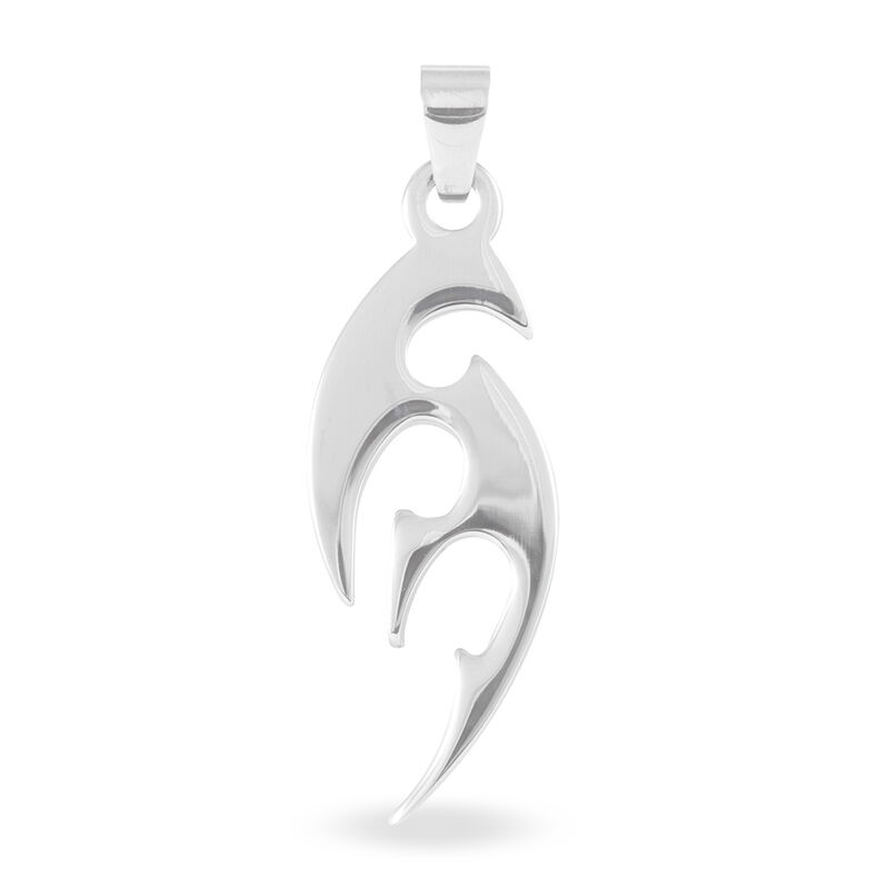 Pendentif Kamilla Acier Blanc - Spannringe Familie | OROVIVO
