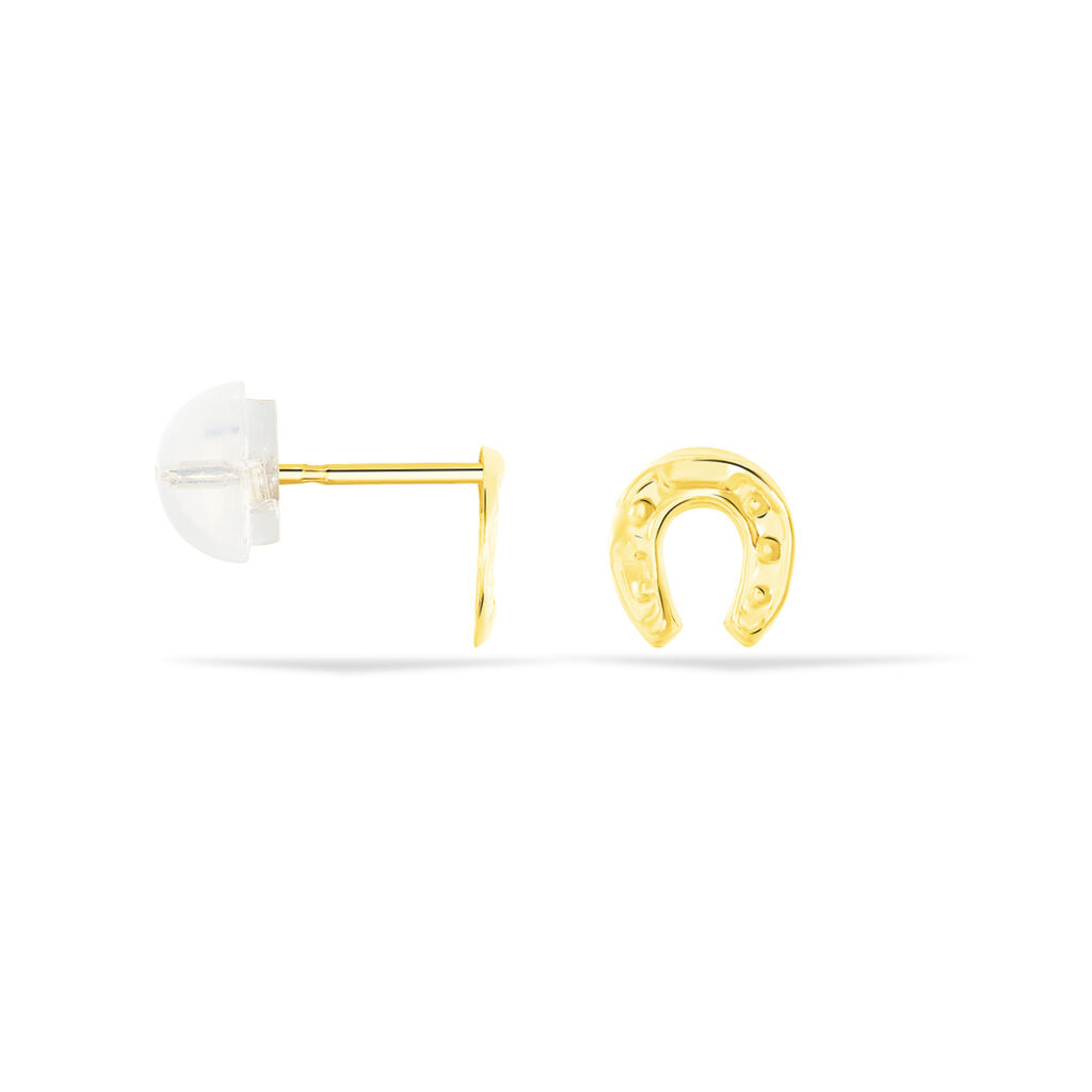 Ohrstecker Gold 375 Hufeisen