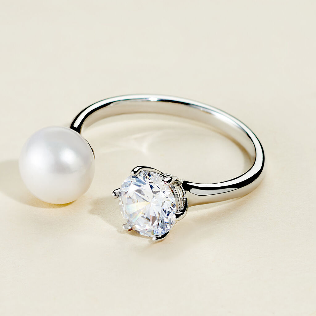 Damen Ring Silber 925 Zirkonia Semka 1,97mm  - Verlobungsringe Damen | OROVIVO
