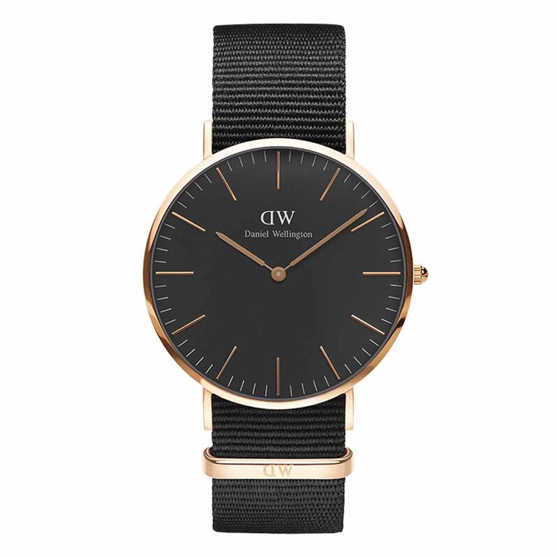 Montre Daniel Wellington Classic Cornwall Noir - Spannringe Herren | OROVIVO