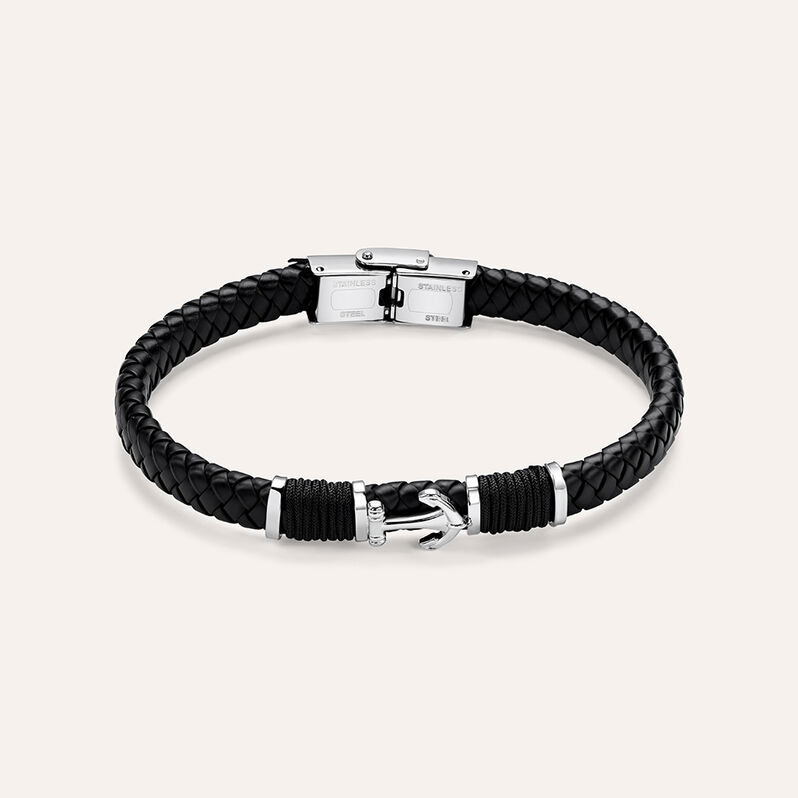 Bracciale Man Code Acciaio - Spannringe Herren | OROVIVO