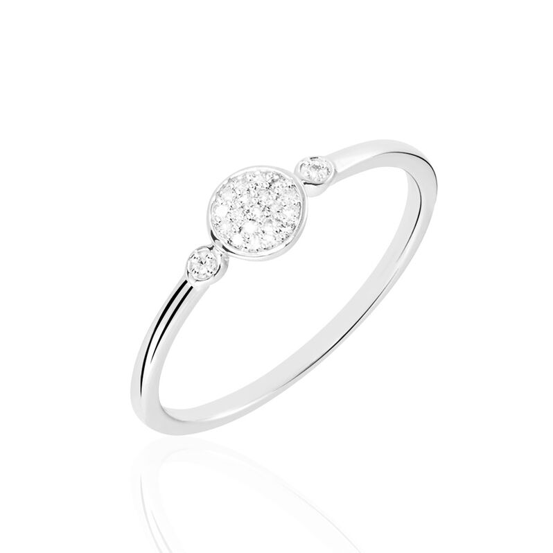 Bague Valeri Or Weiss Diamant - Spannringe Damen | OROVIVO