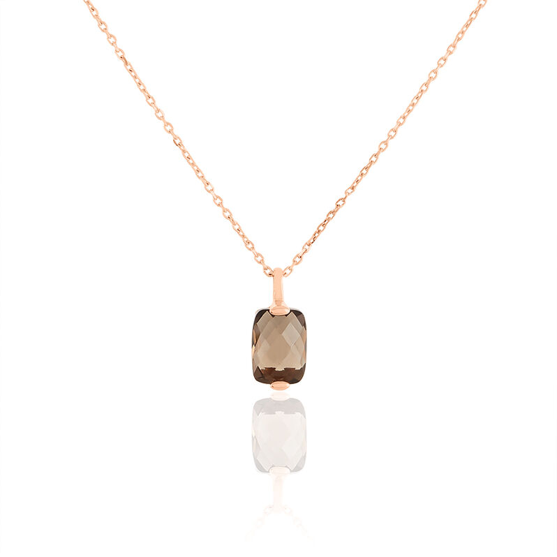 Collier Stella Or Rose Quartz - Spannringe Damen | OROVIVO
