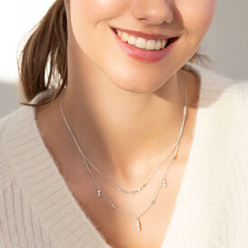 Damen Halskette Silber 925 Zirkonia Julia - Ketten mit Stein Damen | OROVIVO