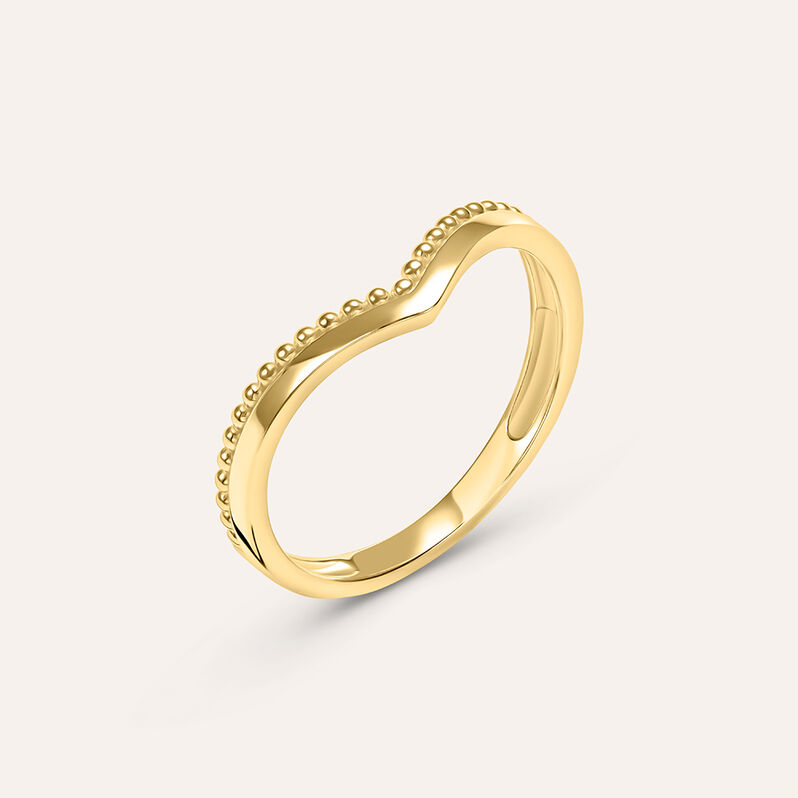 Anello Fantasia Beverly Oro Giallo - Spannringe Damen | OROVIVO