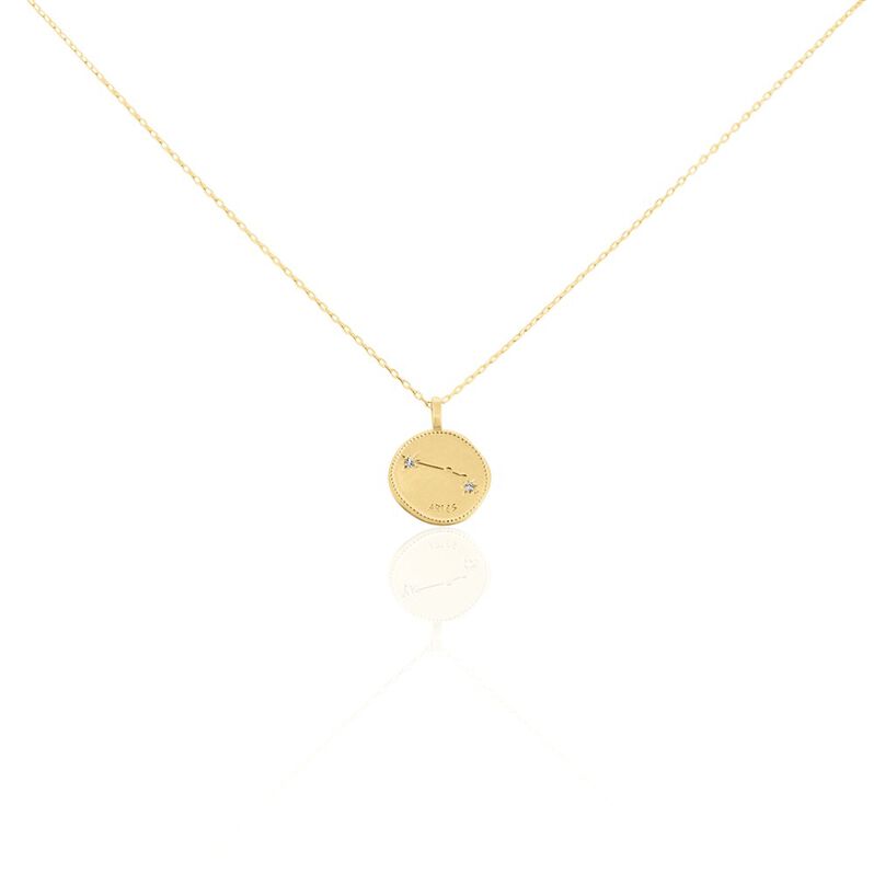Collier Iago Plaque Or Oxydes De Zirconium - Spannringe Damen | OROVIVO