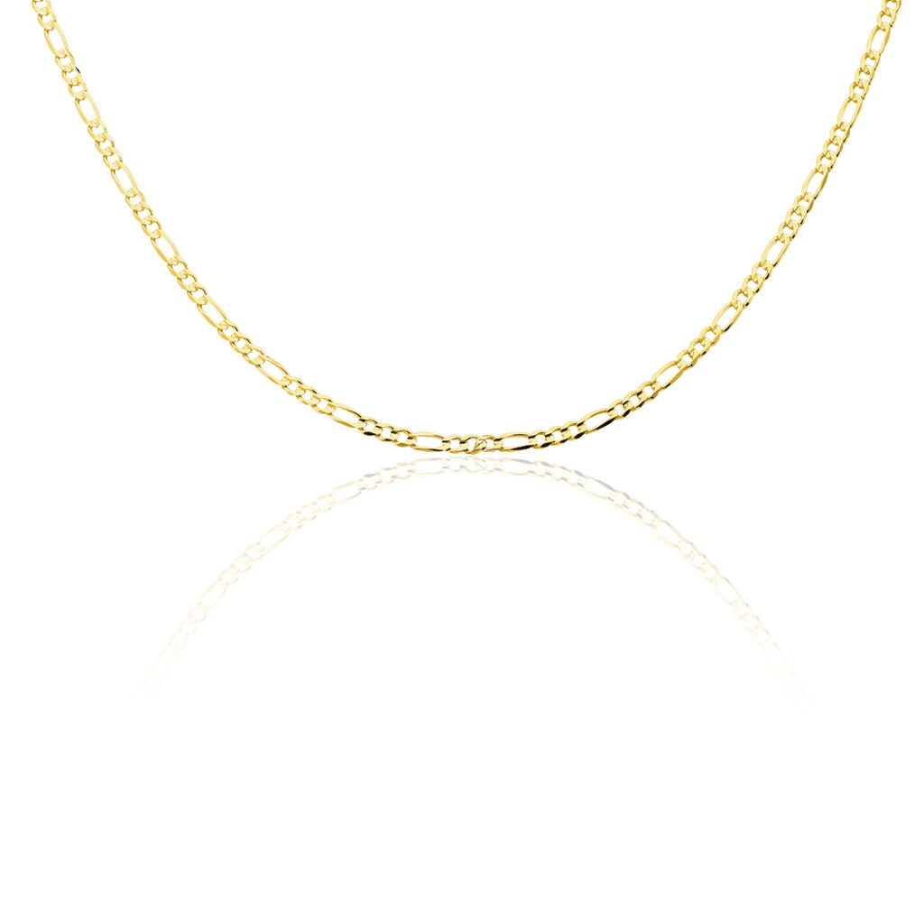 FIGARO Unisex Kette Gold 375 (9 Karat) B 3,1 mm