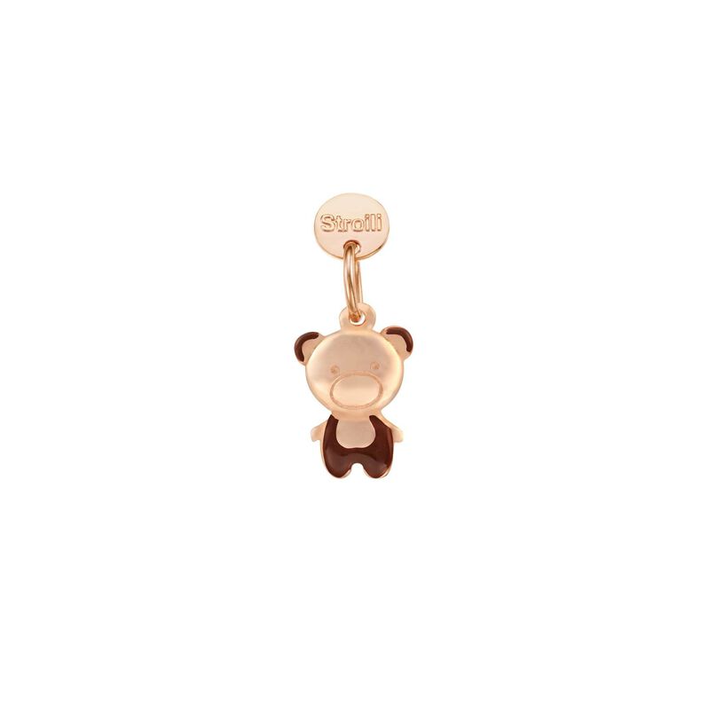 Charm in argento rodiato e smalto - Spannringe Damen | OROVIVO