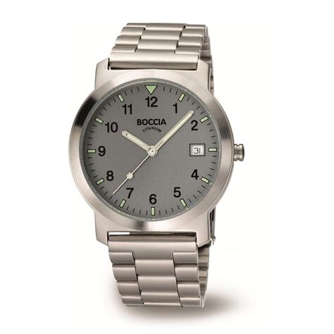 Boccia Herrenuhr Titanium 3630-02 Quarz - Armbanduhren  | OROVIVO