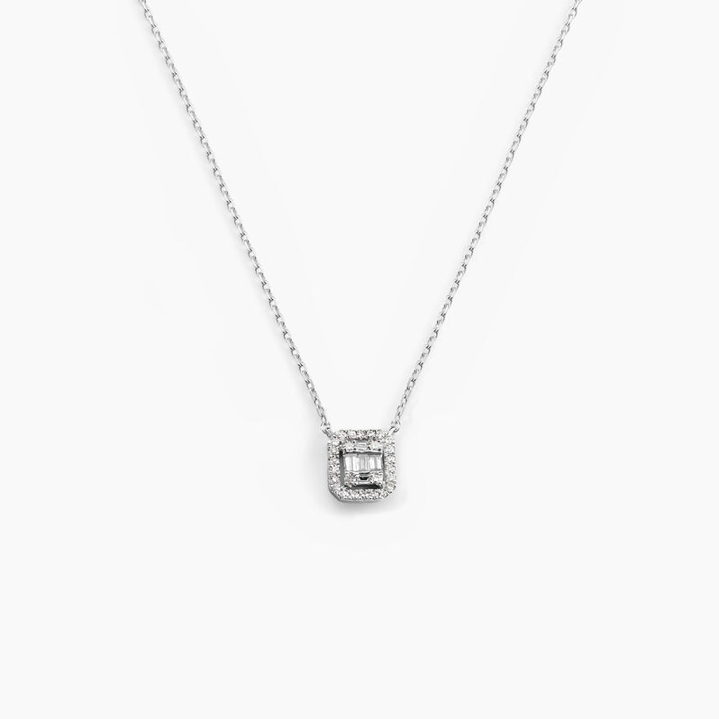 Collier Collection 1986 Or Blanc Diamant - Spannringe Damen | OROVIVO