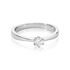 AMARUNE Damen Ring Platin Wei&szlig; 600 Diamant Wei&szlig; 0,25 ct