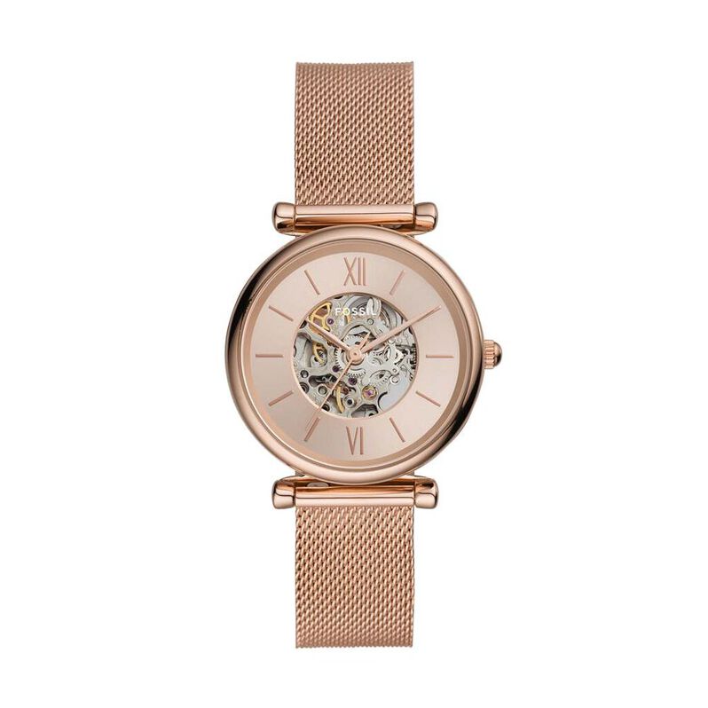 FOSSIL Damenuhr Automatik Carlie ME3175  - Armbanduhren Damen | OROVIVO