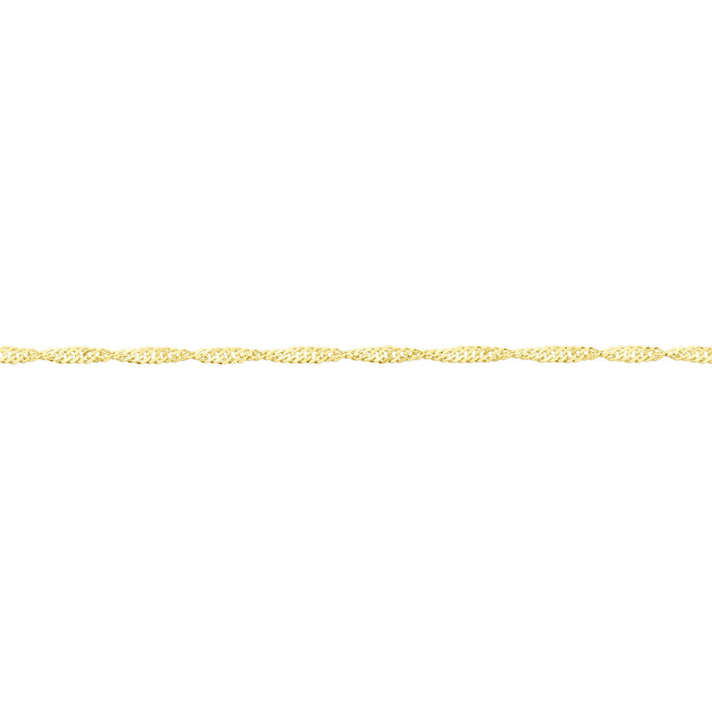 Damen Singapurkette Gold 375  - Halsketten Damen | OROVIVO