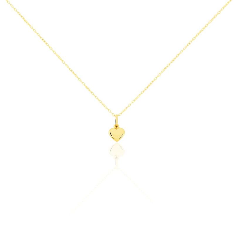 Collana in oro giallo con ciondolo Cuore - Spannringe Kinder | OROVIVO