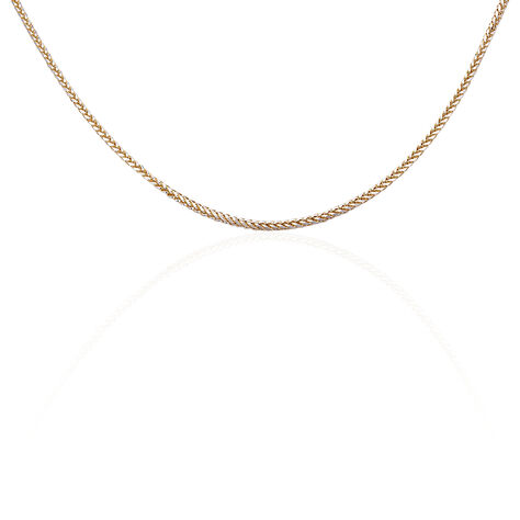 Damenkette Palmenkette Gold 585 Bicolor  - Halsketten Damen | OROVIVO