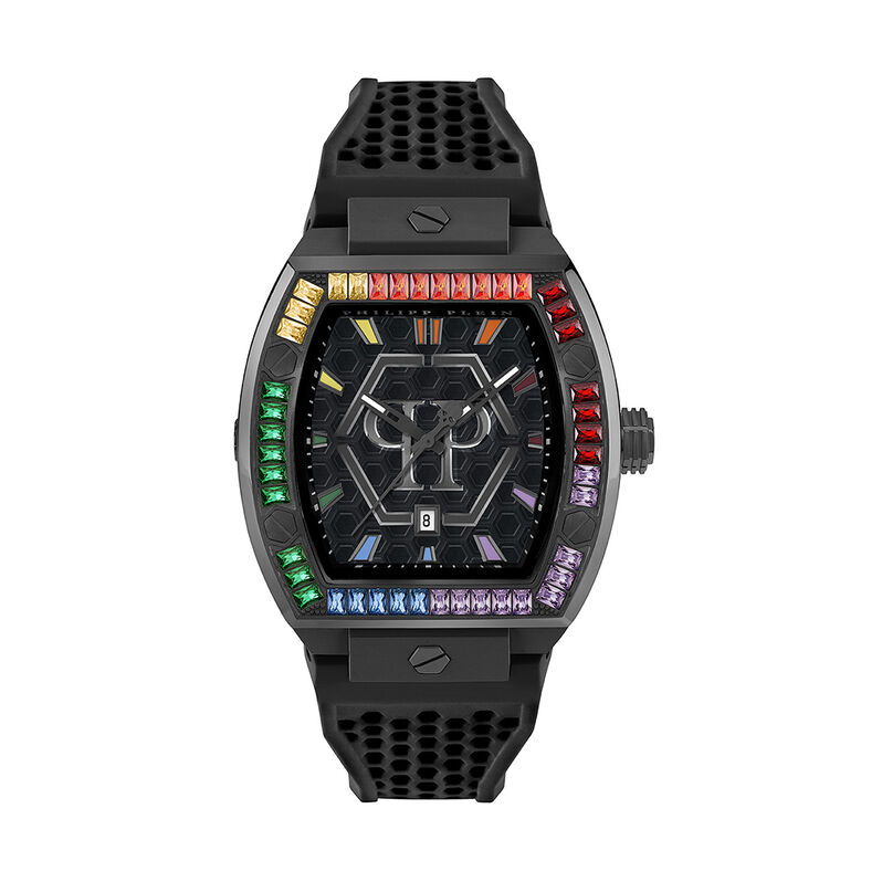 Montre Philipp Plein The Hexagon Phantom Noir - Spannringe Herren | OROVIVO