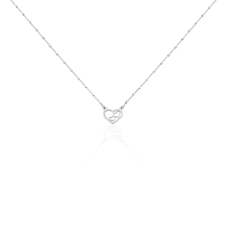 ROBINA Damen Collier Silber Silber 925 Herz - Halsketten Damen | OROVIVO