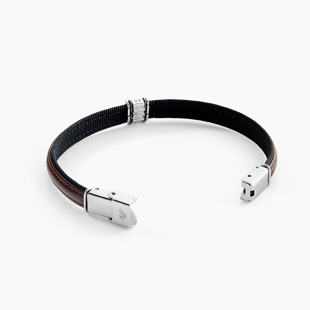 Bracelet Luciene Or Acier Bicolore - Spannringe Herren | OROVIVO