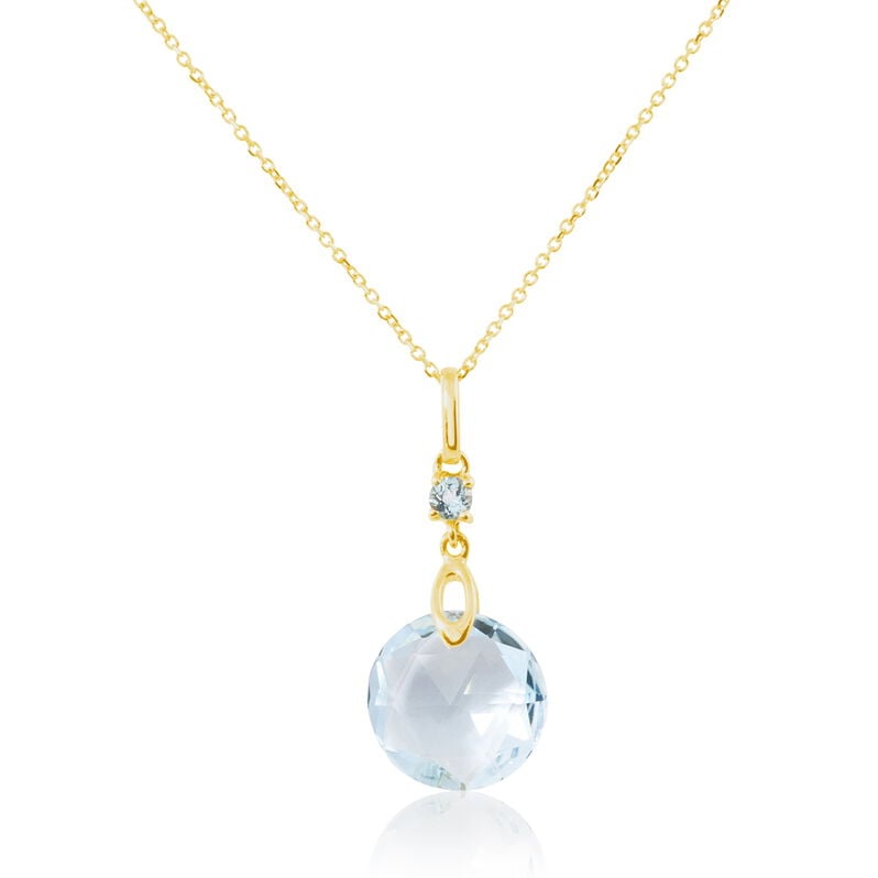 Collier Arwa Or Jaune Topaze - Spannringe Damen | OROVIVO