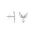 LOSA Damen Ohrstecker Silber 925 Flügel