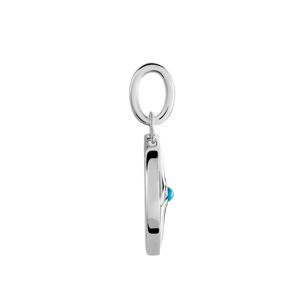 Damen Anhänger Silber 925 Türkis Blau 0,41ct Stern Magdalena  - Schmuckanhänger Damen | OROVIVO