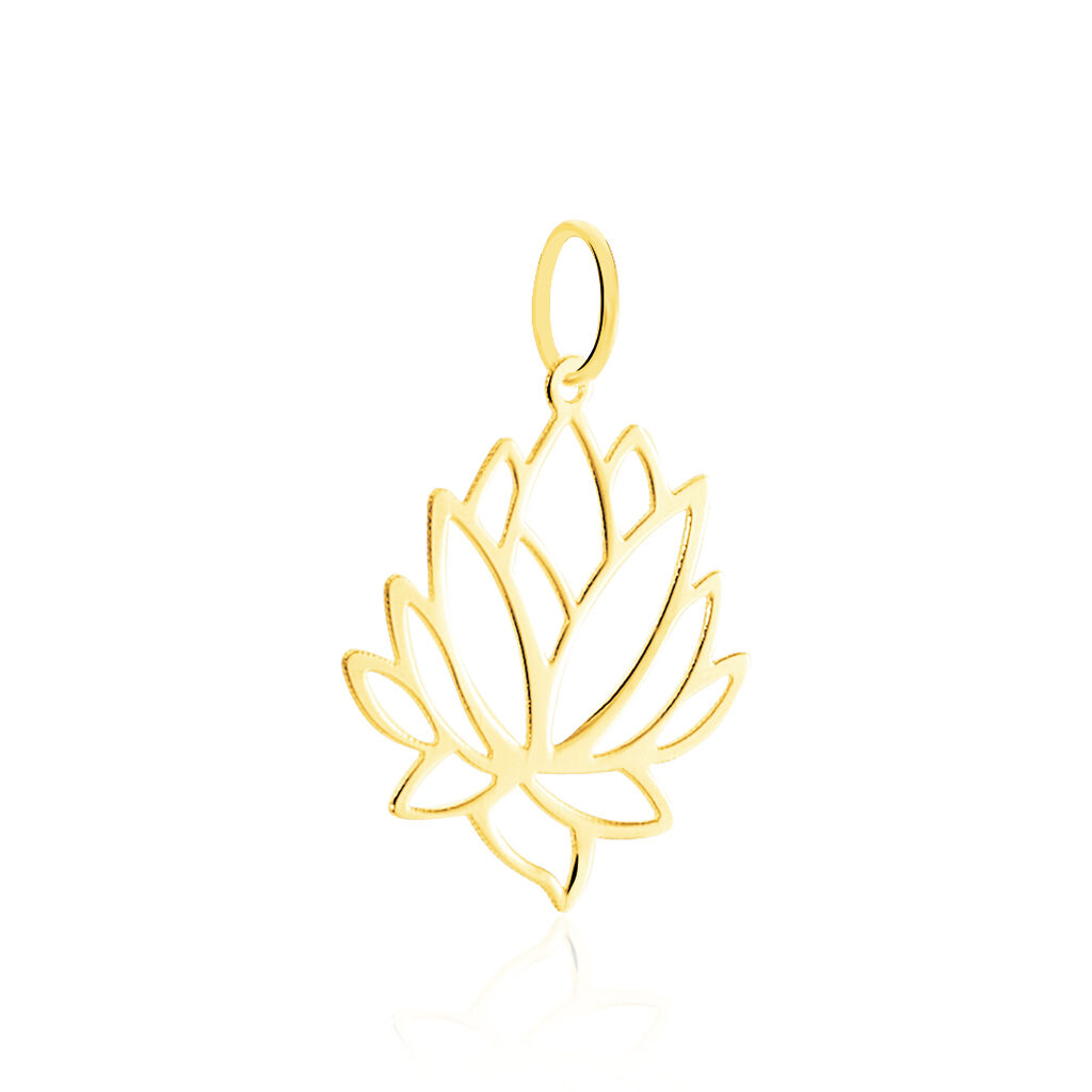 Anhänger Gold 375 Lotus - Schmuckanhänger Damen | OROVIVO