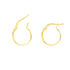 ASMA DIAMANTE ZEBR Damen Creolen Gold 375 (9 Karat)
