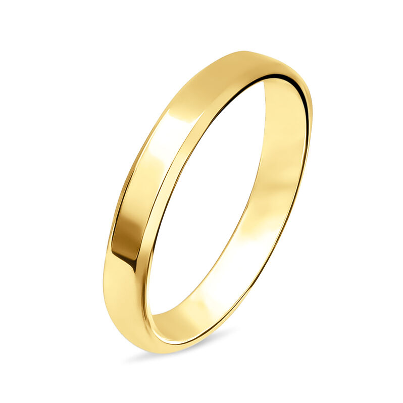 Fede Classica 3.5 mm Oro Giallo - Spannringe Herren | OROVIVO